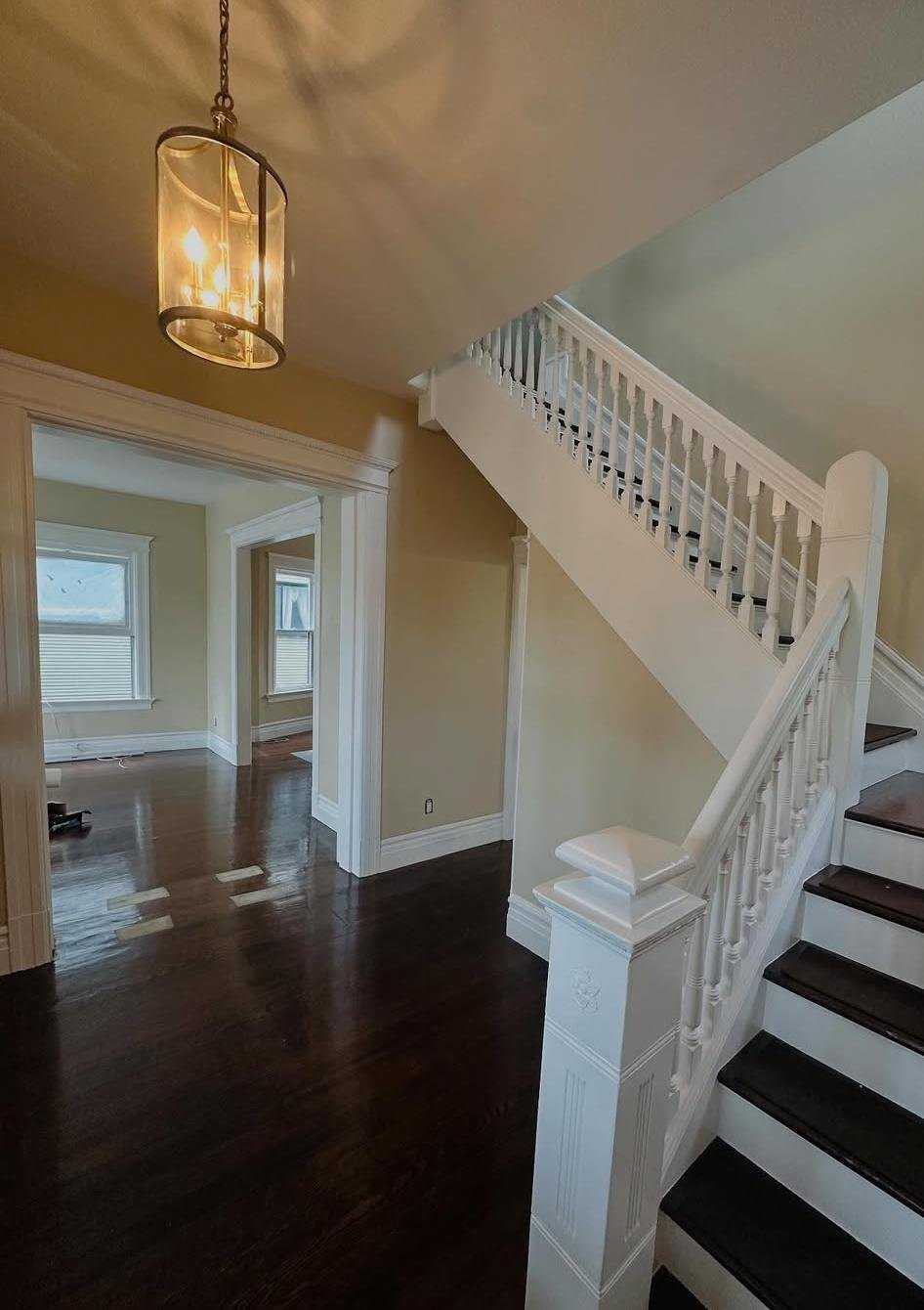 Interior staircase and flooring project